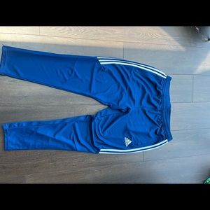 Blue Adidas Trackpants